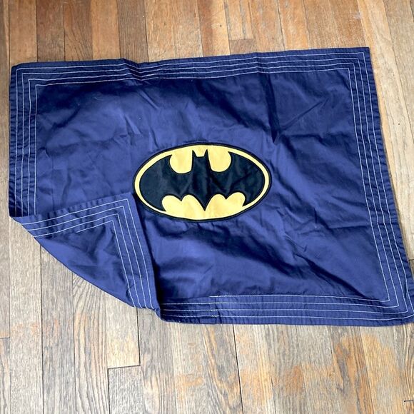 POTTERY BARN KIDS Batman DC Comics Superhero Pillow Sham 29 x 22 inches - Picture 4 of 9